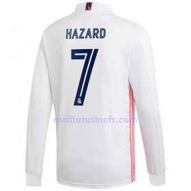Maillot de Foot Real Madrid Eden Hazard 7 Domicile 2020-21 Manches Longues
